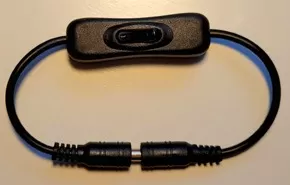 Leak light in-line power switch.